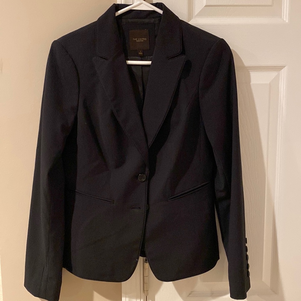 The Limited Collection Suit jacket with subtle pinstripes